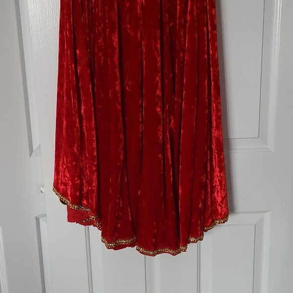 Strapless velvet gown - Picture 6 of 6